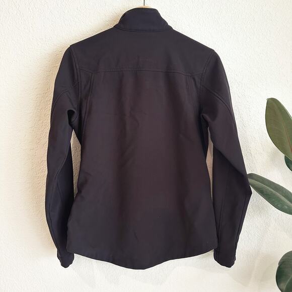 Ariat Womens New Team Softshell Jacket Small Black Full Zip Equestrian Riding - Picture 6 of 8